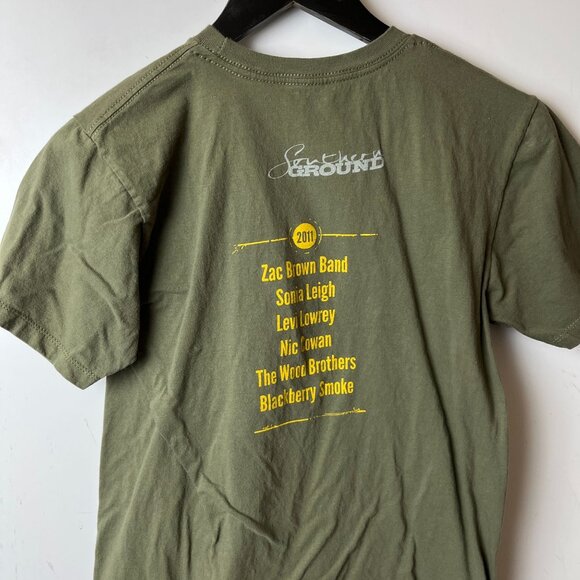 2011 Southern Ground Artists T Shirt Womens Green Small S Graphic Tee Cotton - Picture 6 of 14